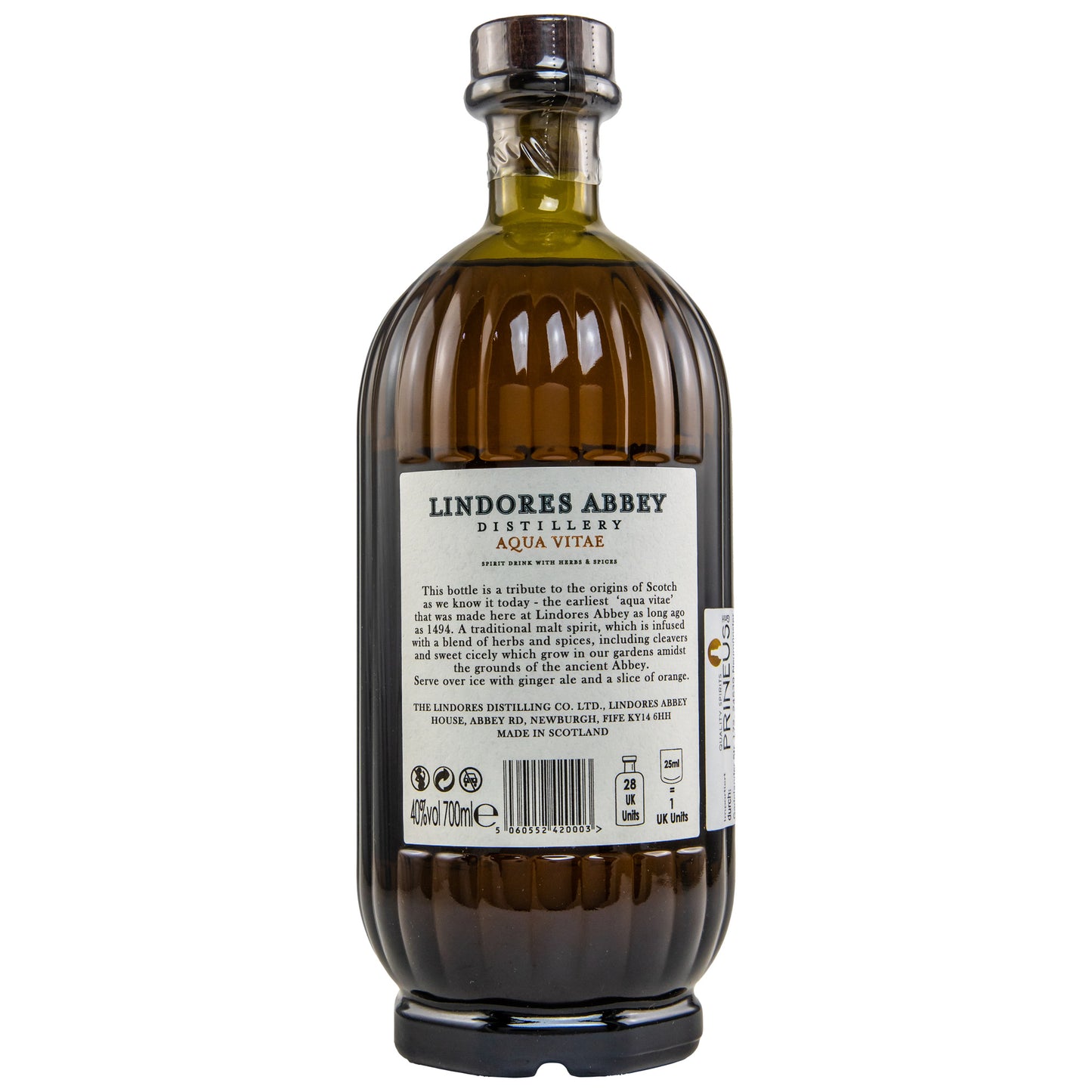 Lindores Abbey Aqua Vitae 40% vol. 0,7l