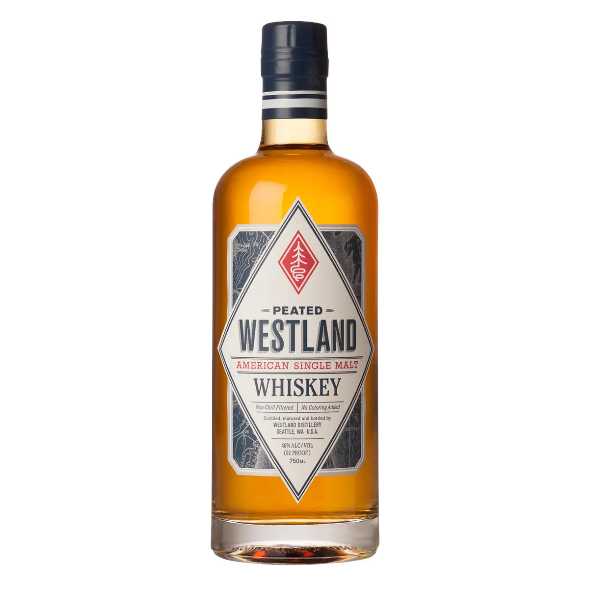 Westland Peated American Single Malt 46% vol.