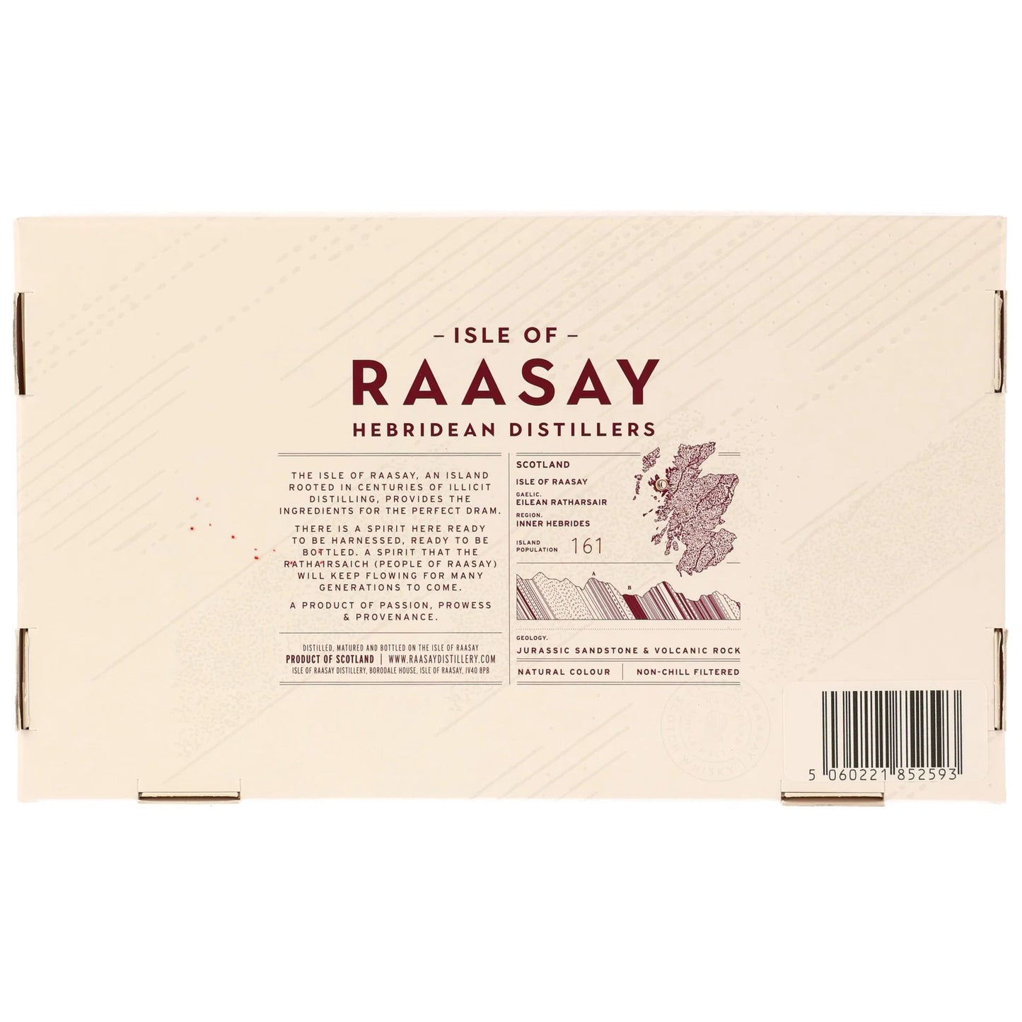 Isle of Raasay Oak Species Maturation Series – Tasting Pack 4 × 0,05 l – 50,7 % vol.