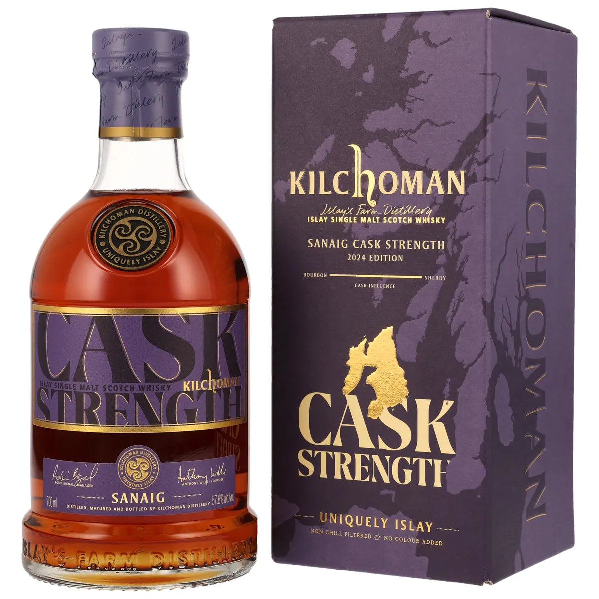 Kilchoman Sanaig Cask Strength 57,8vol. %