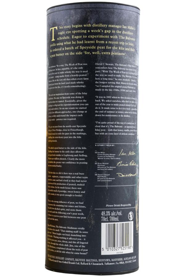 The Balvenie 14 Jahre The Week of Peat 48,3% vol. 0,7 l