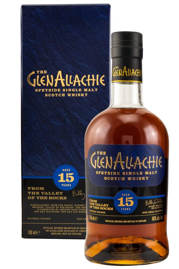 GlenAllachie 15 Jahre 46% vol. 0,7 l