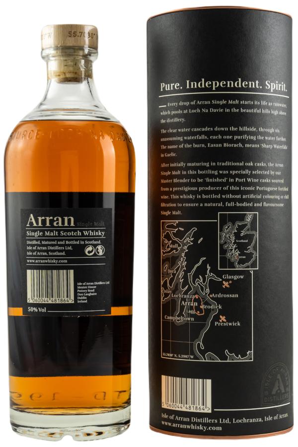 Arran Port Cask Finish 50% vol. 0,7 l