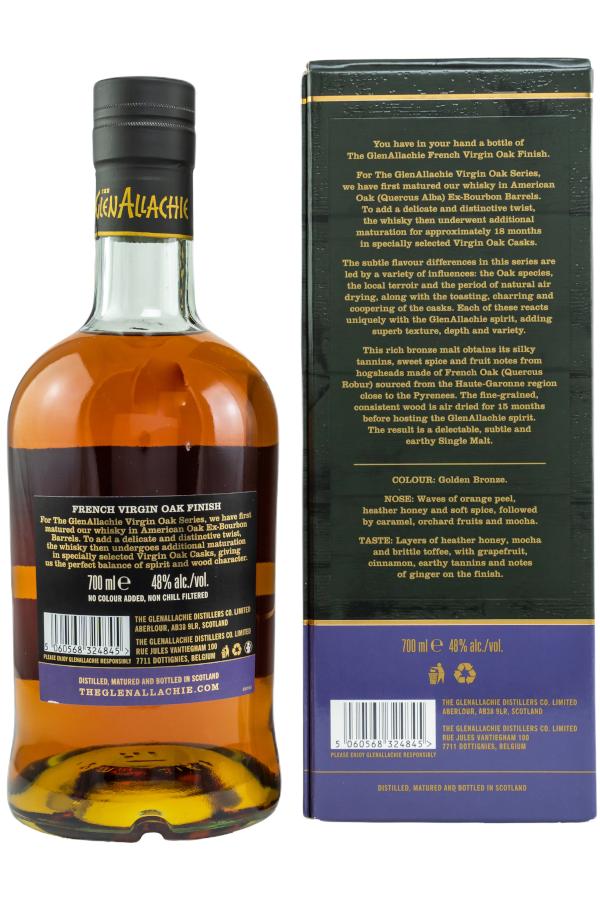 GlenAllachie 10 Jahre French Oak Wood Finish 0,7 l