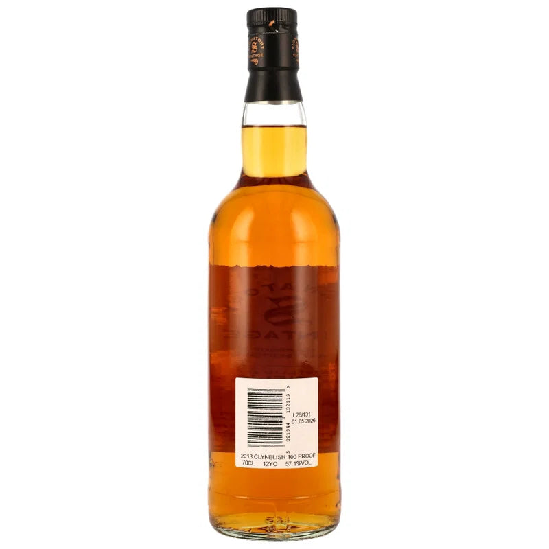 Clynelish 2013/2026 – 12 Years Old – Oloroso Sherry & New Wood Casks – Signatory 100 PROOF Edition Germany Exclusive #1 – 57,1 % vol. – 0,7 l