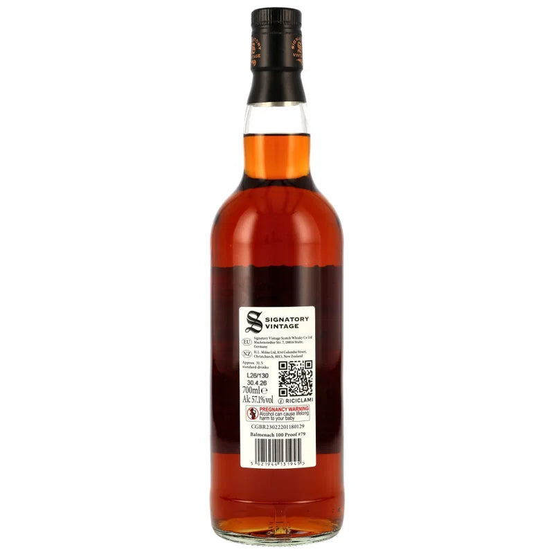 Balmenach 2016/2026 – 10 Jahre – Signatory 100 PROOF Edition #79 – 57,1 % vol. – 0,7 l