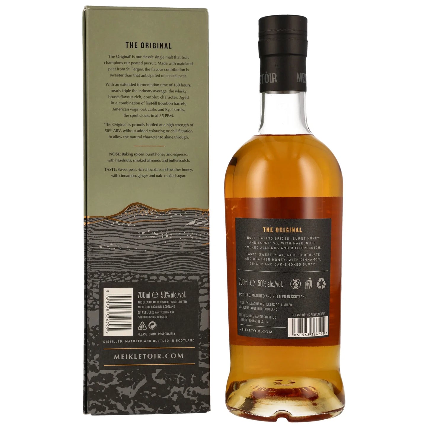 Meikle Toir 5 y.o. The Original - Heavily Peated GlenAllachie – 50 % vol. – 0,7 l