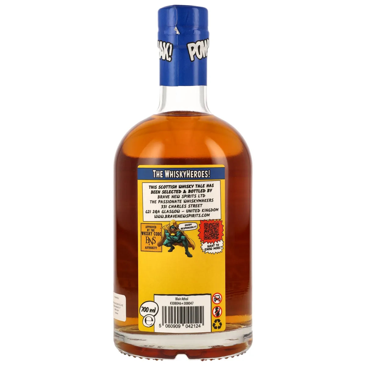 Blair Athol 12 Jahre Whisky Heroes - Agent Ivy Chronicles in Cadiz Brave New Spirits 55,9% 0,7l