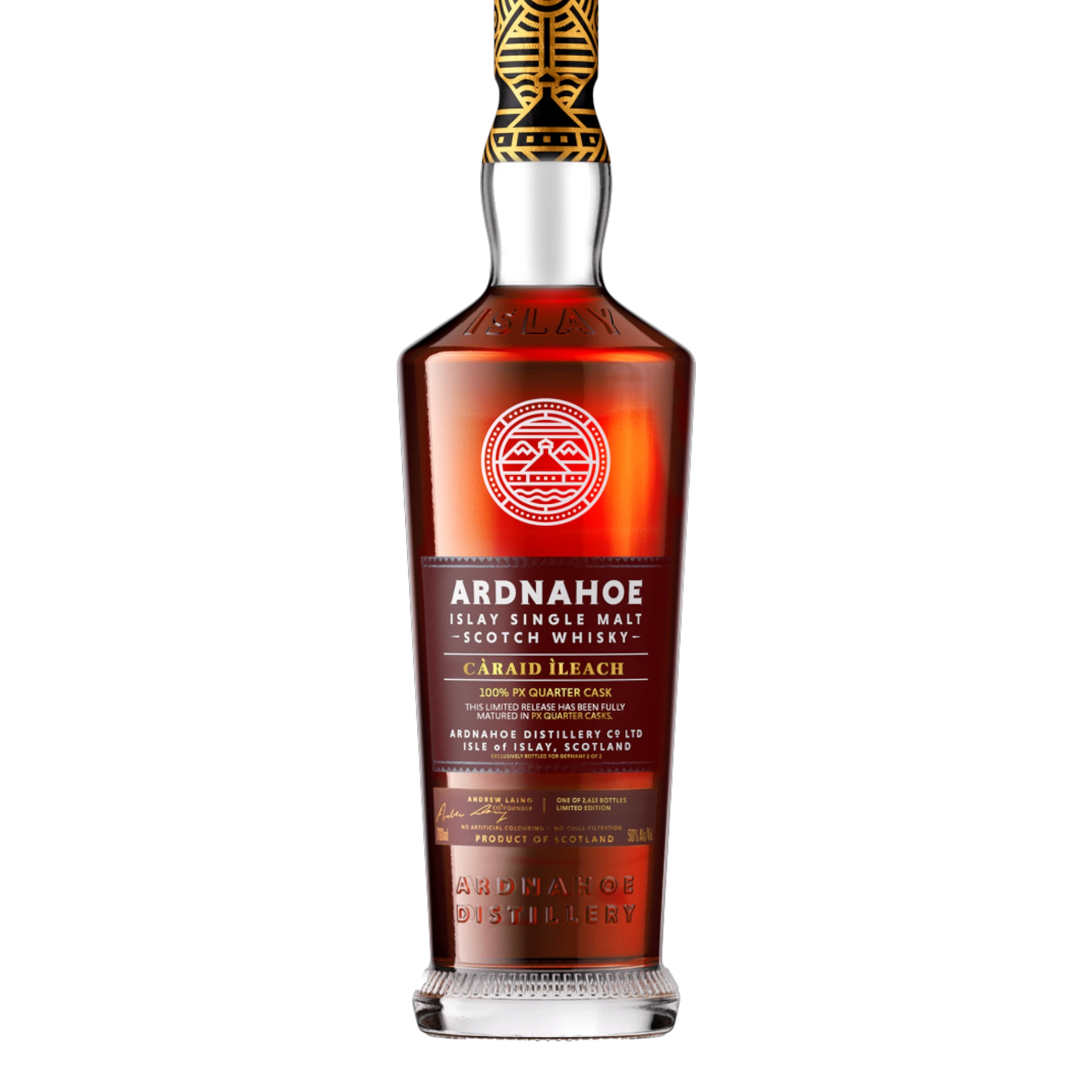 Ardnahoe Càraid Ìleach 100 % PX Quarter Cask No. 2 of 2 – 50 % vol. – 0,7 l