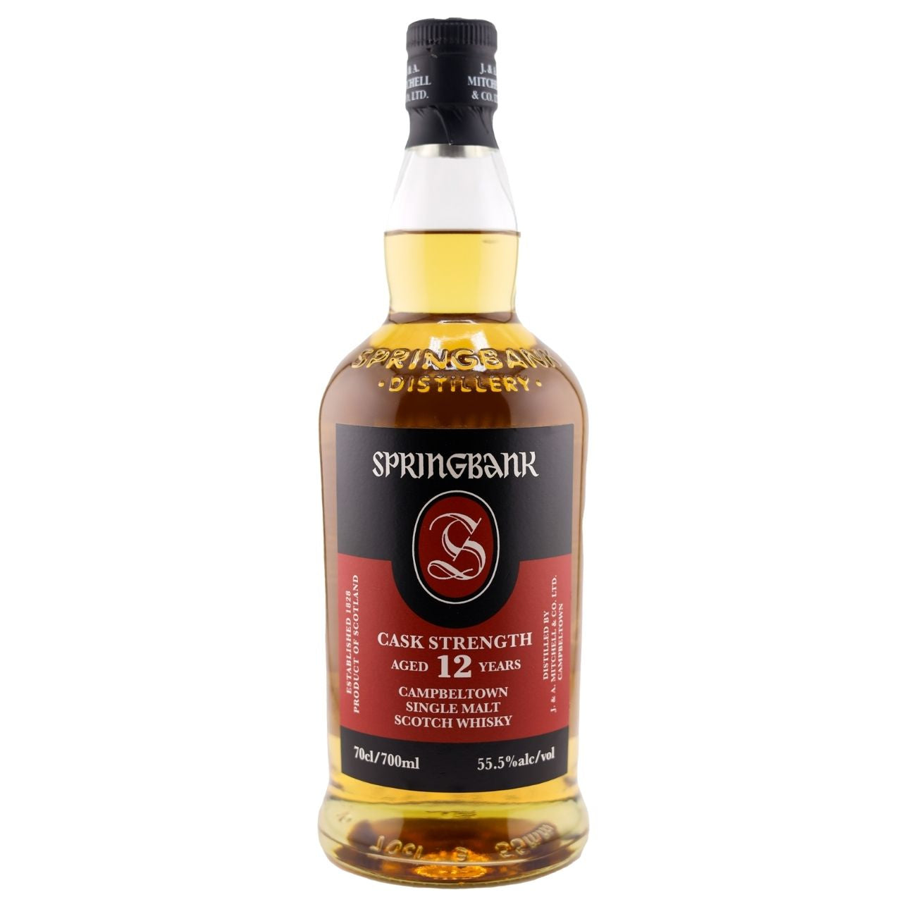 Springbank 12 Jahre – 2025 Release (Cask Strength) – 55,5 % vol. (0,7 l)