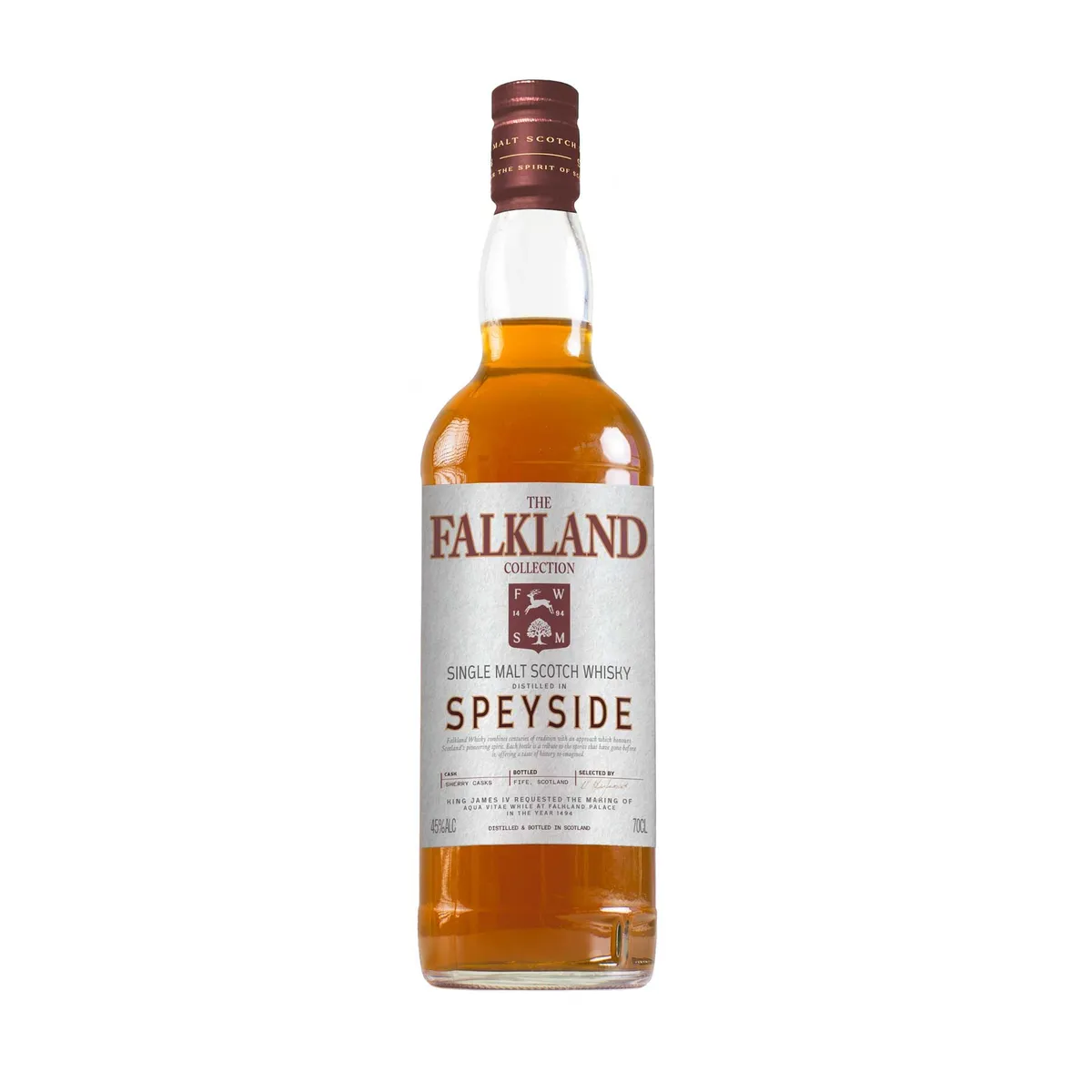 The Falkland Collection Speyside Single Malt – 45 % vol. (0,7 l)