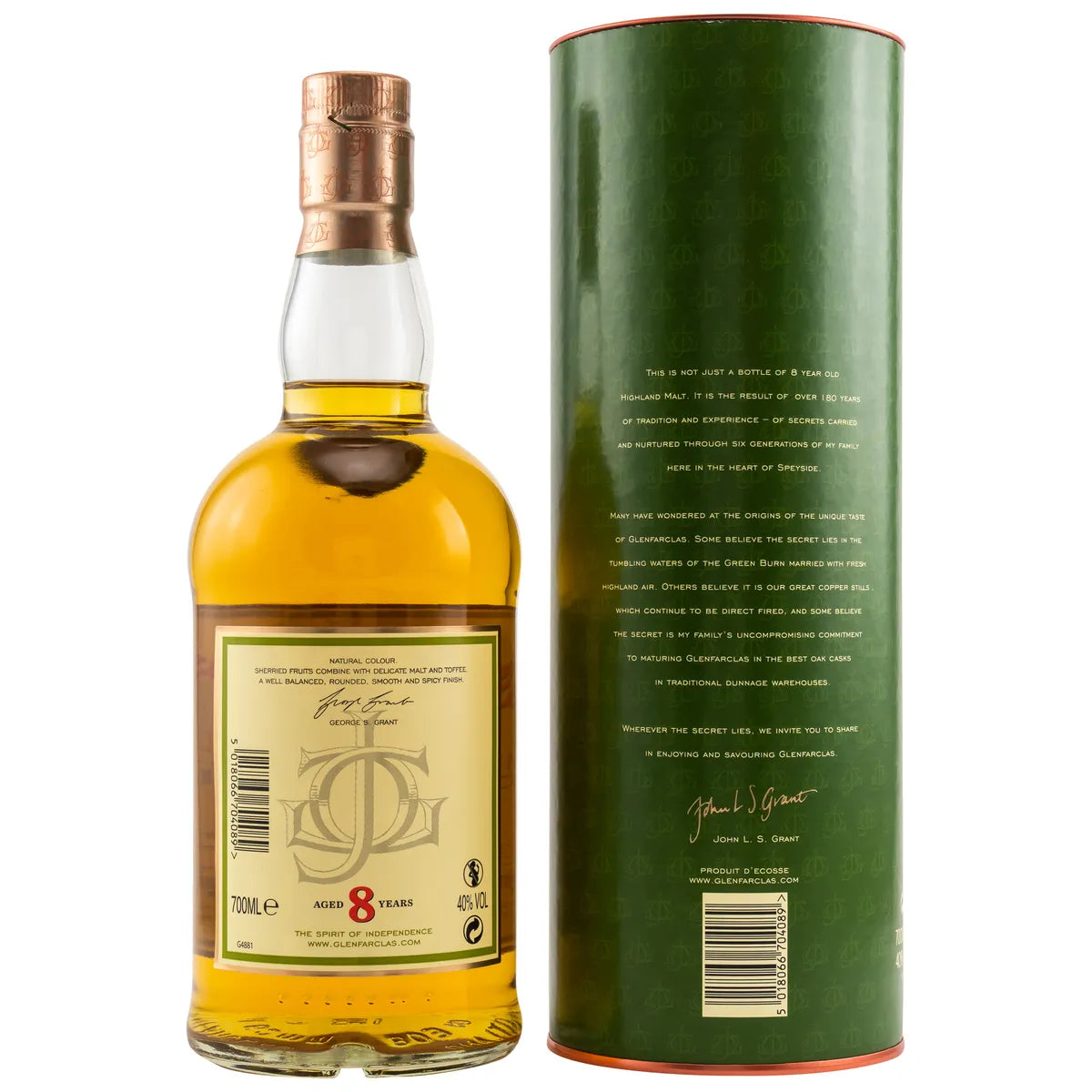 Glenfarclas 8 Jahre 40% vol. 0,7 l
