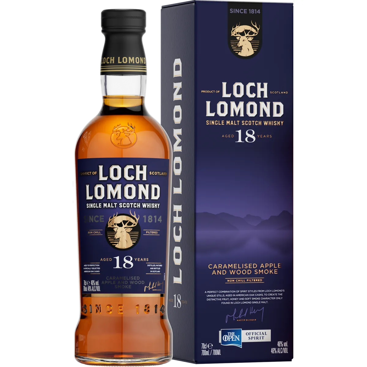 Loch Lomond 18 Jahre 46% vol. 0,7 l