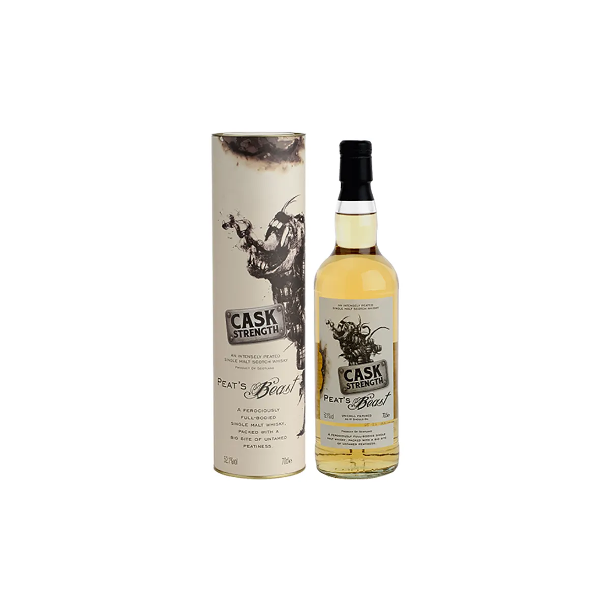 Peat’s Beast Cask Strength 52,1% vol. 0,7l
