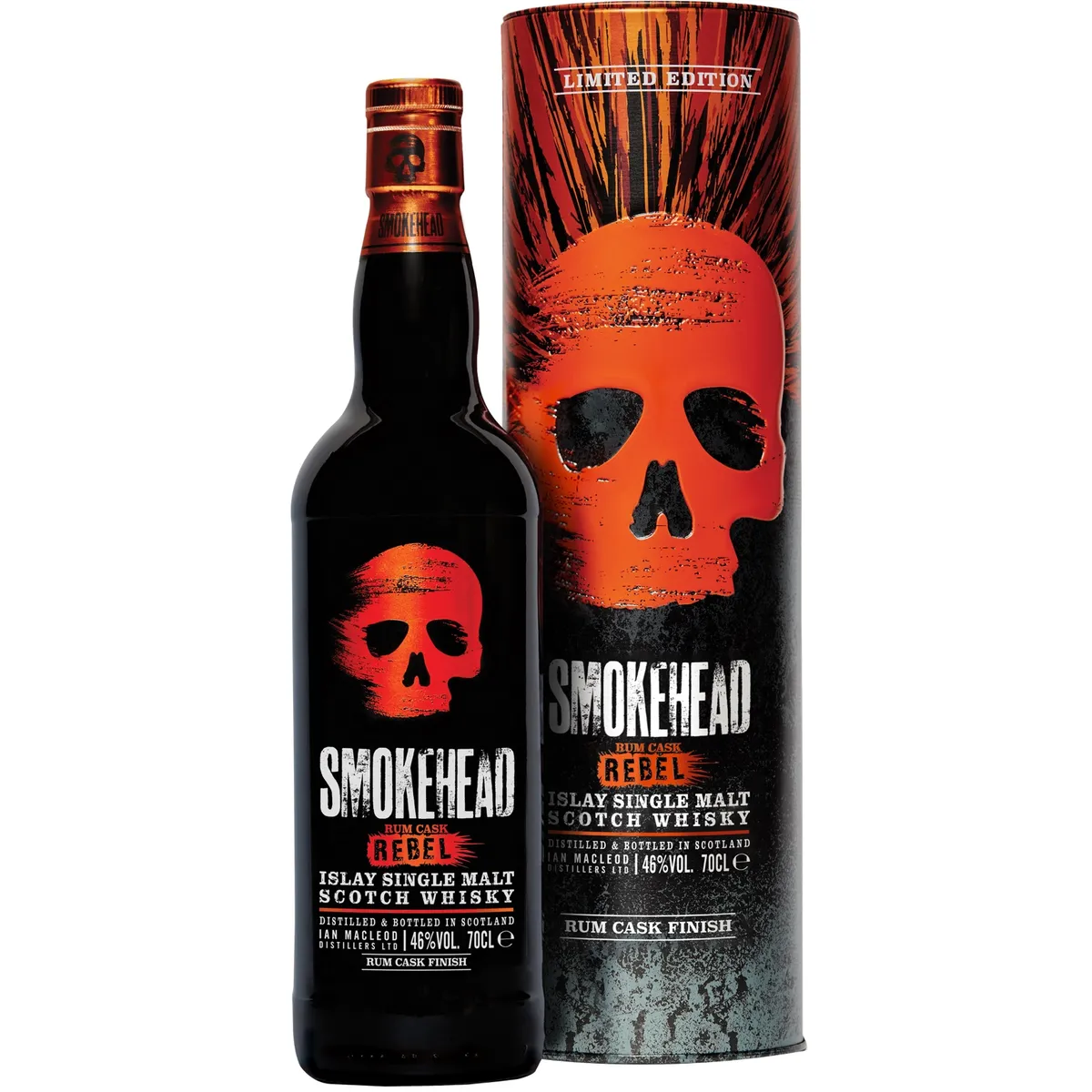 Smokehead Rum Cask Rebel 46% vol. 0,7l