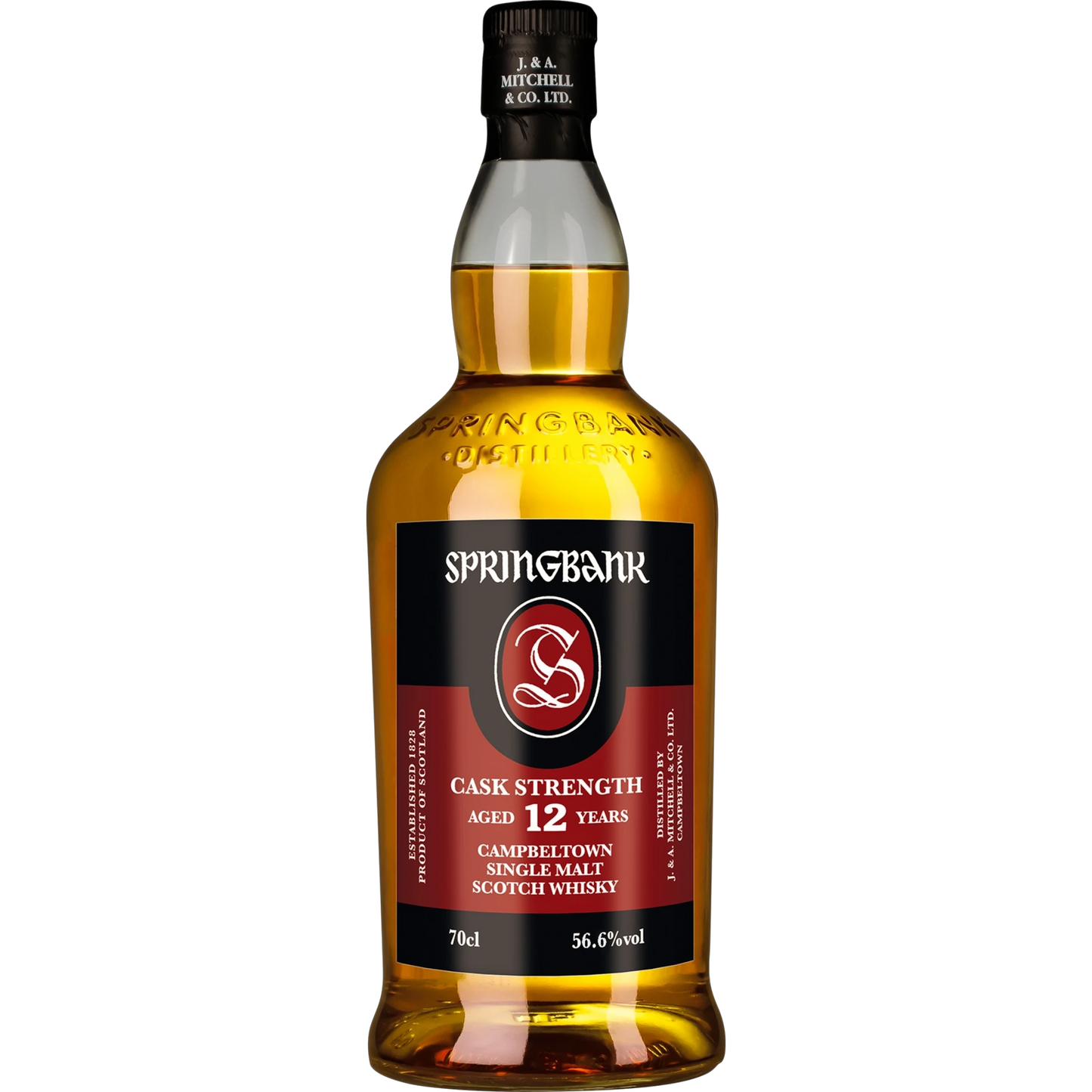 Springbank 12 Jahre Cask Strength – 2026 Edition – Campbeltown Single Malt – 56,6 % vol. – 0,7 l