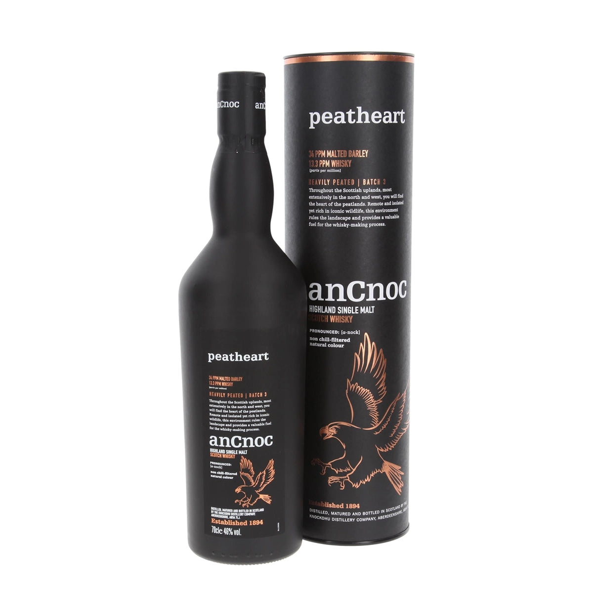 AnCnoc Peatheart 46% vol. 0,7l