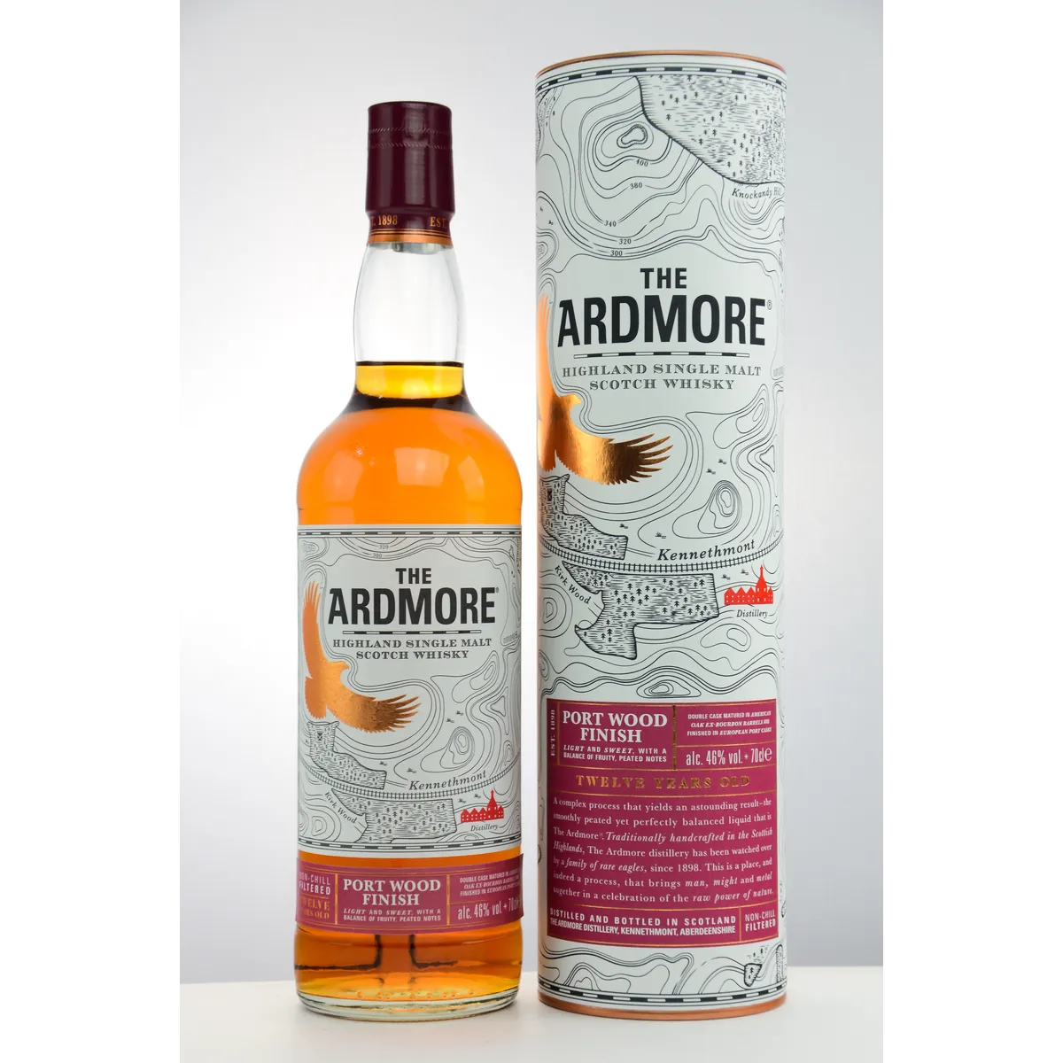 Ardmore 12 Jahre Portwood Finish 46% vol. 0,7 l