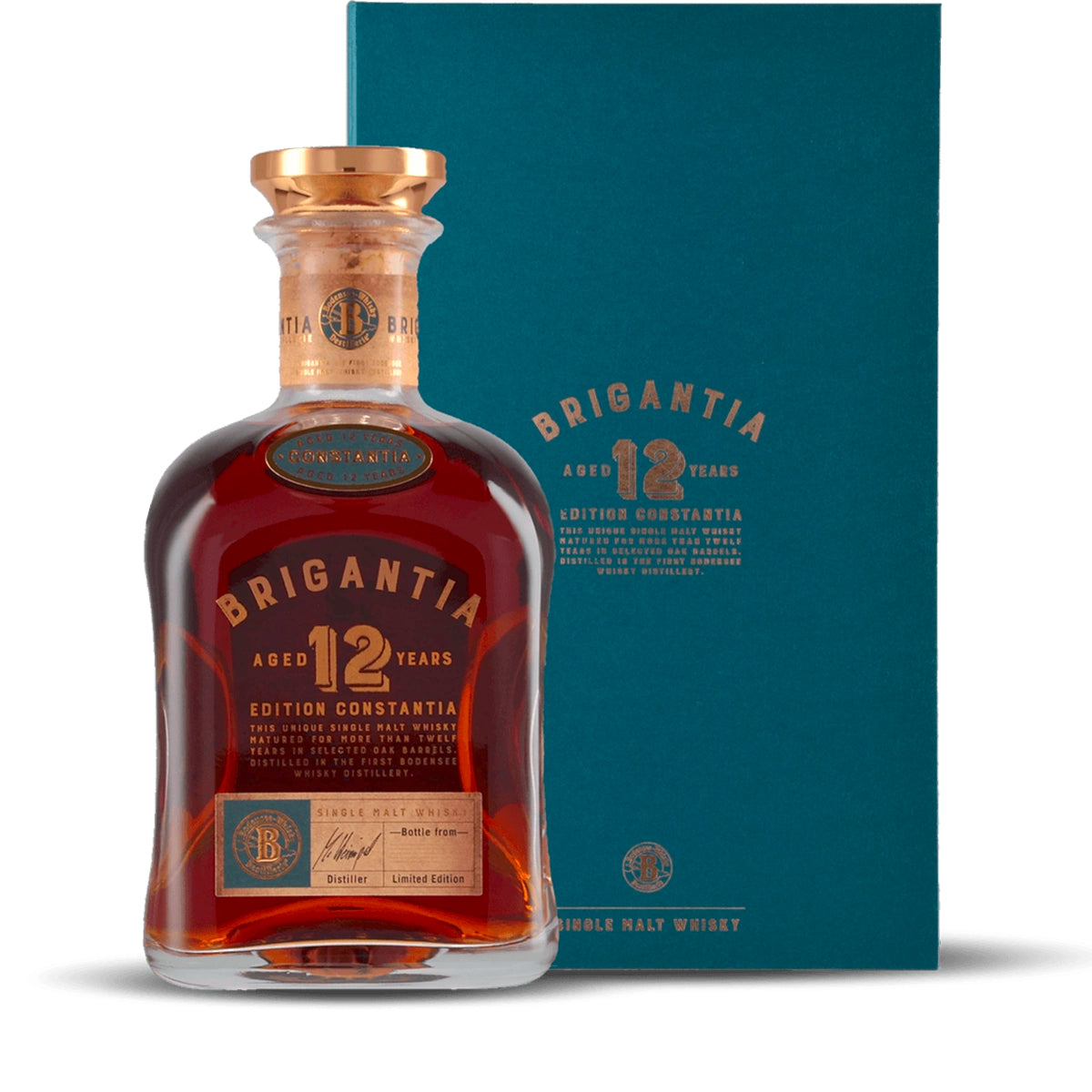 Brigantia Aged 12 Jahre im Buch 45% vol. 0,7l
