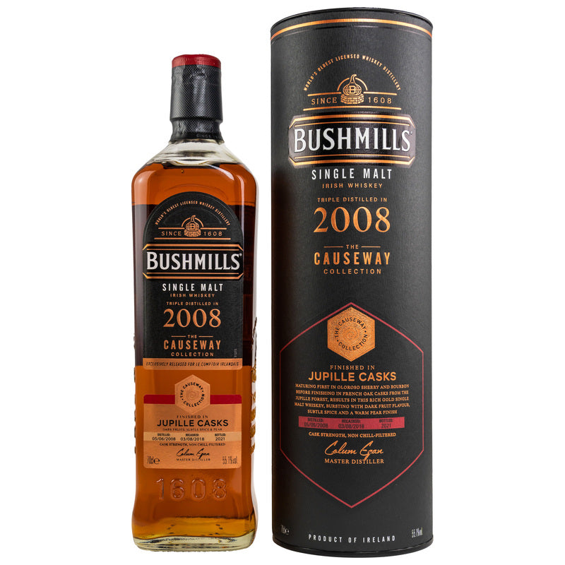 Bushmills 2008/2021 Jupille Cask - The Causeway Collection 55,1% vol. 0,7l
