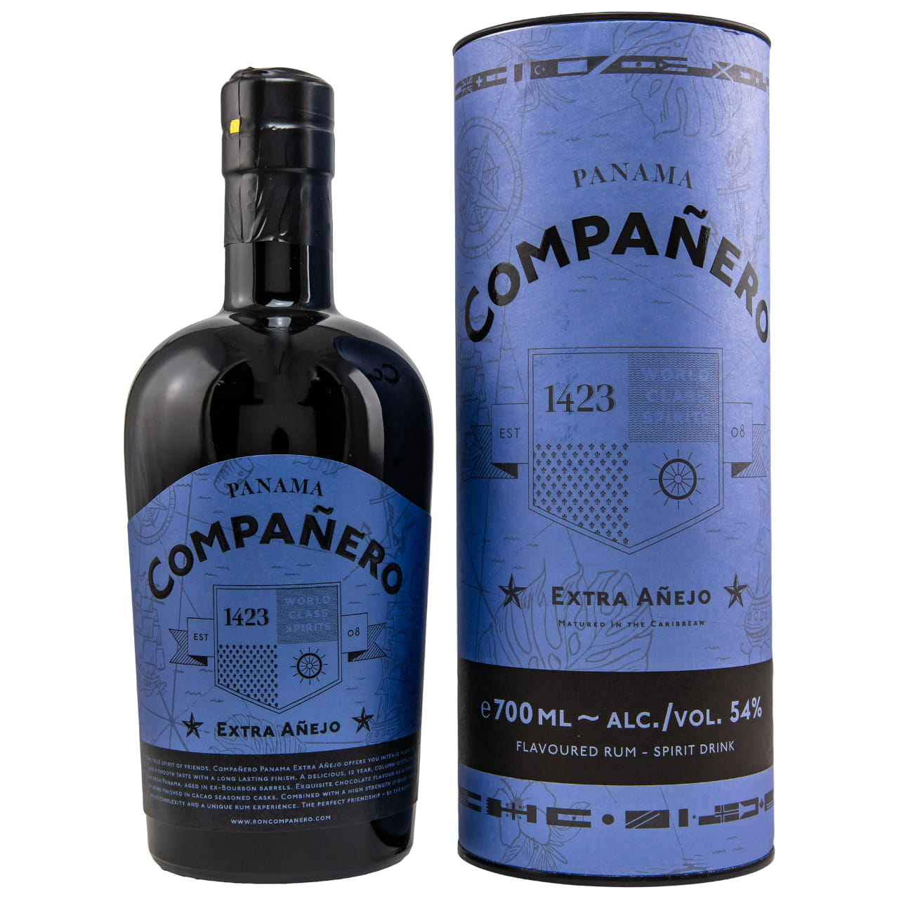 Companero Ron Extra Anejo 54% vol. 0,7l