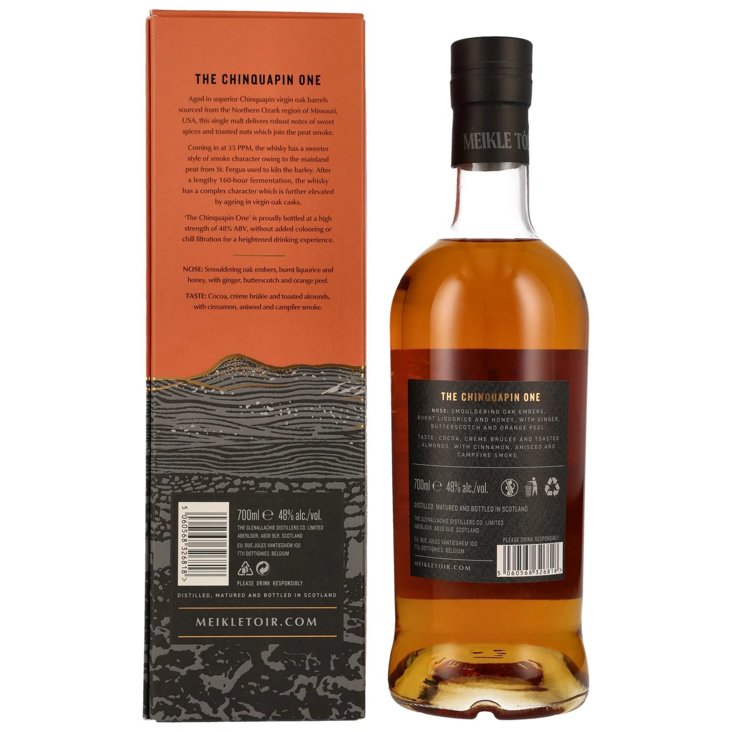 Meikle Tòir 5 Years Old – The Chinquapin One – Heavily Peated – 48 % vol. – 0,7 l
