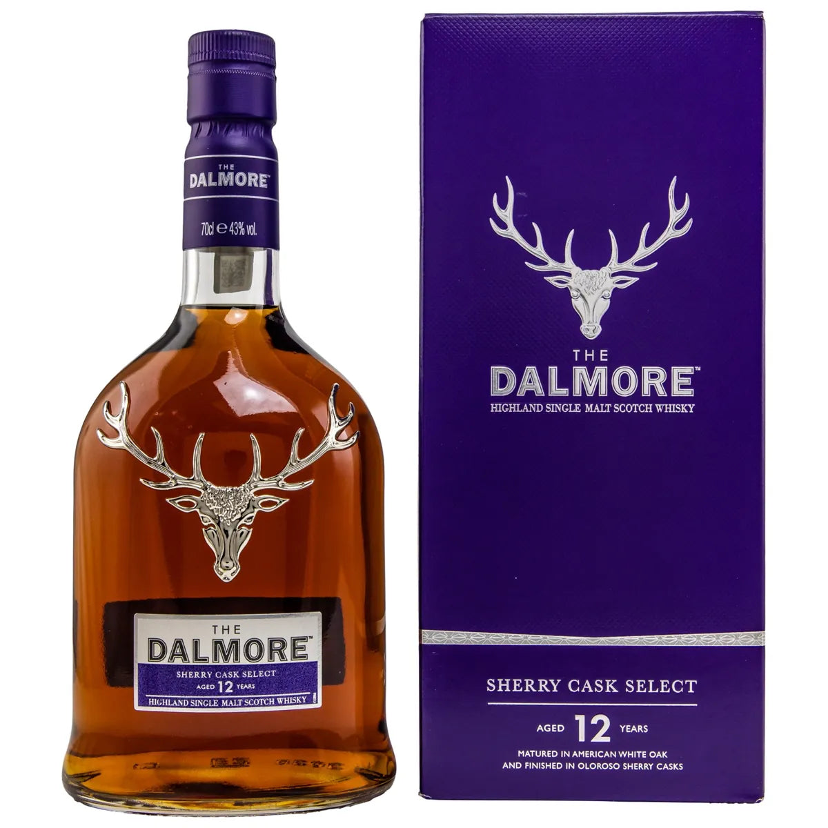 The Dalmore 12 Years Sherry Cask Select – 12 Jahre, 43 % vol. (0,7 l)