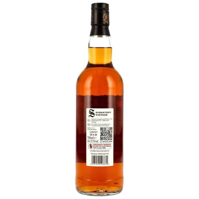 Mortlach 2014/2026 – 11 Years Old – 1st Fill & Refill Sherry Butts – Signatory 100 Proof Edition #73 – 57.1% vol. – 0.7 l