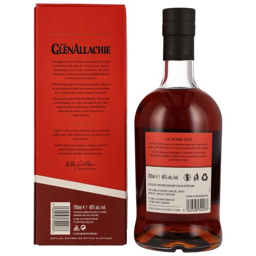 GlenAllachie 18 y.o. 46% vol. 0,7l