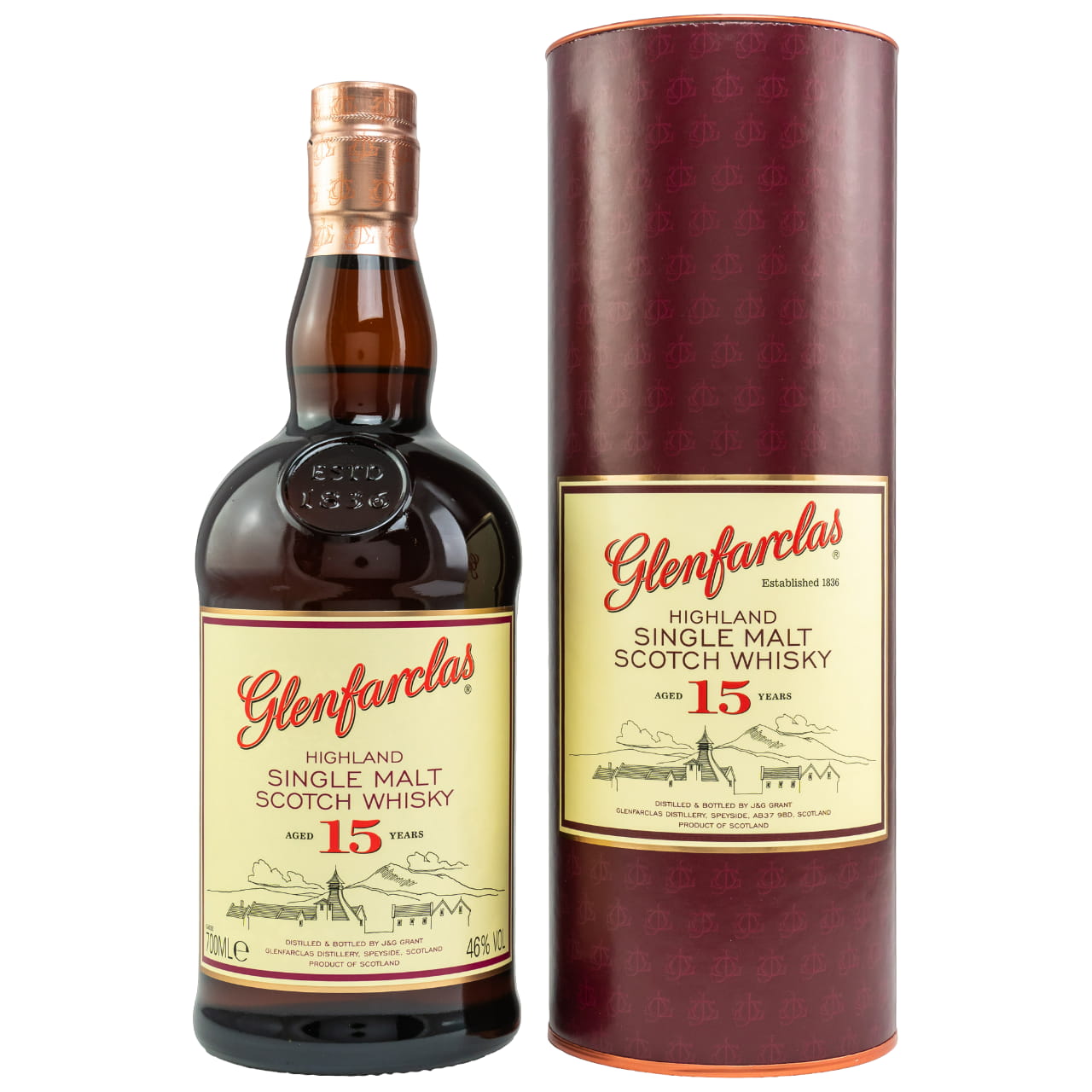 Glenfarclas 15 Jahre 46% vol. 0,7 l