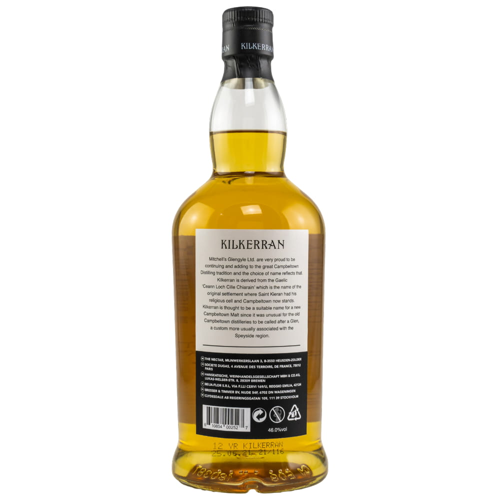 Kilkerran 12 Jahre 46% vol. 0,7 l
