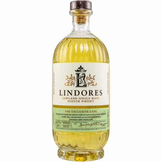 Lindores Abbey Distillery - The Exclusive Cask Ex-Rum-Peat #19/0377 59,4%vol 0,7l