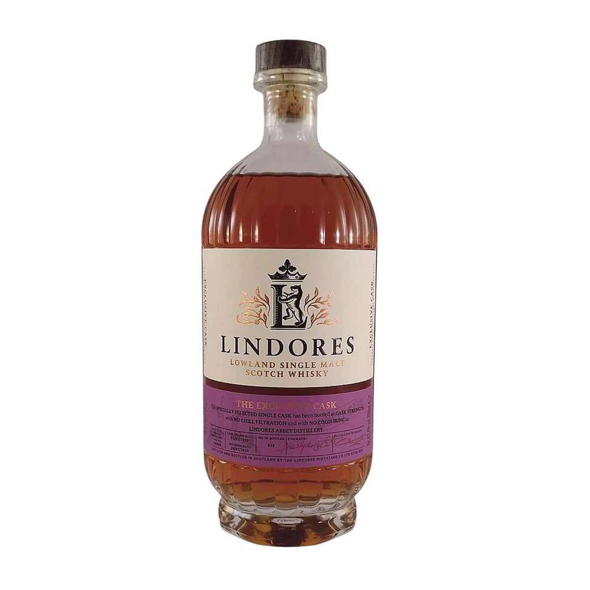 Lindores The Exclusive Cask – 6 Jahre Ex-Oloroso Sherry Butt #18/0093