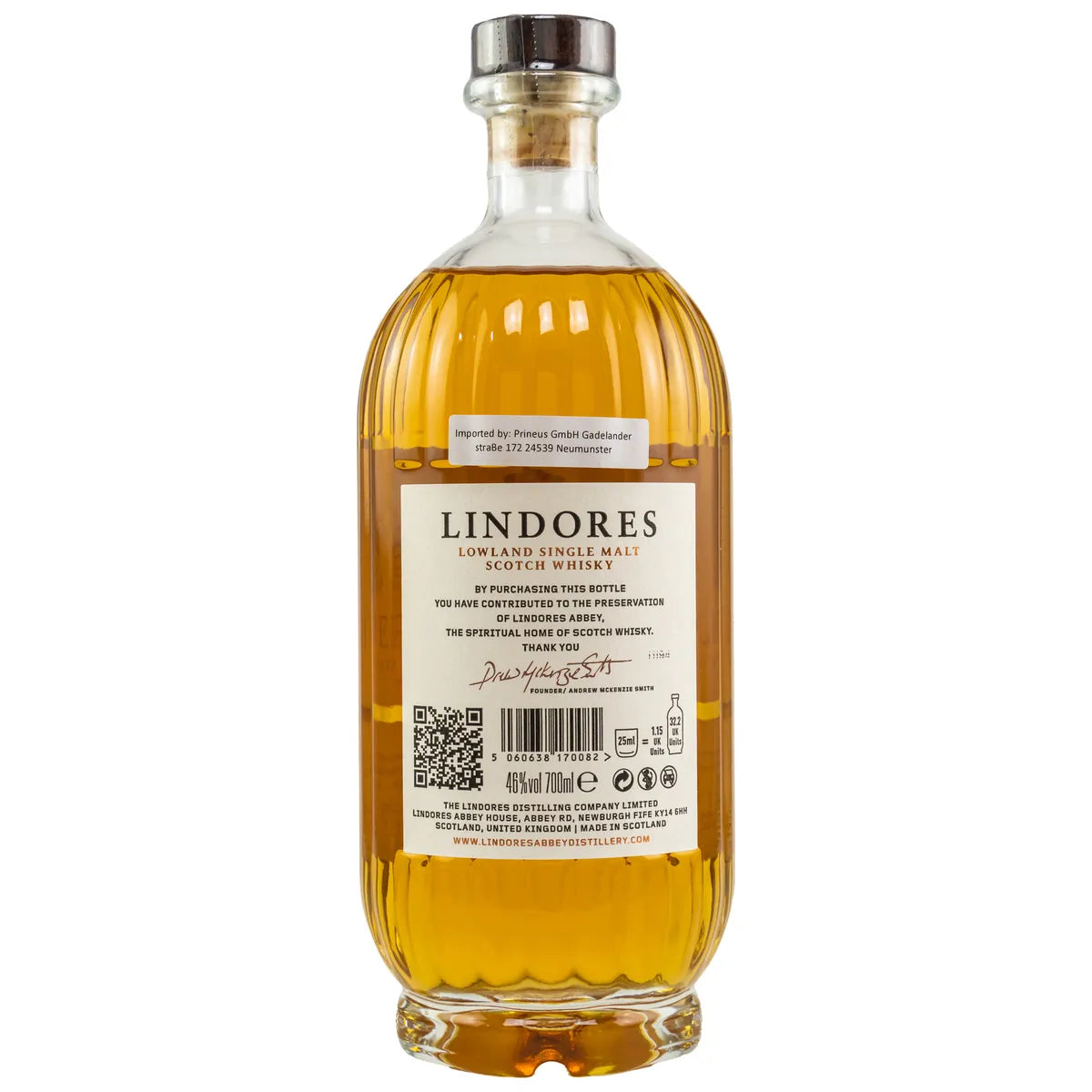 Lindores MCDXCIV Single Malt Whisky 46%vol. 0,7l