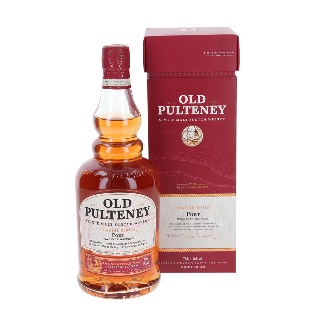 Old Pulteney Coastal Series PORT 46% vol. 0,7l