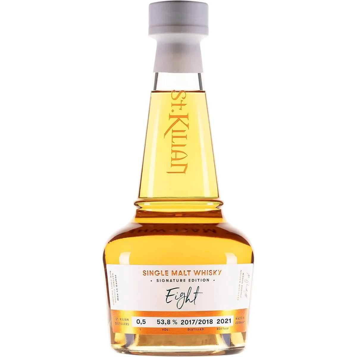 St. Kilian Single Malt Whisky Signature Edition "EIGHT" - 0,5l, 53,8% vol.