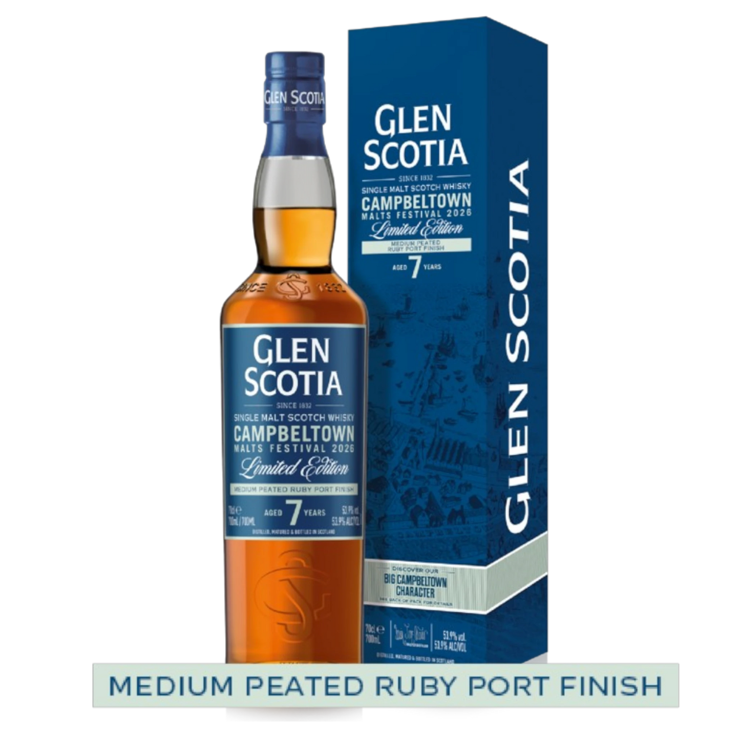 Glen Scotia Festival Edition 2026 – Campbeltown Single Malt – 53,9 % vol. – 0,7 l
