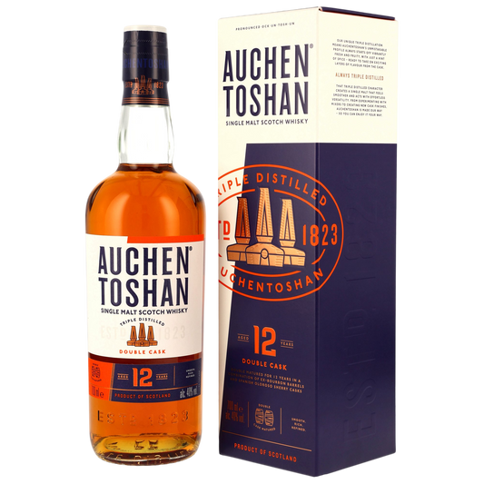 Auchentoshan 12 Jahre Double Cask Bourbon & Oloroso Sherry Barrels 40% vol. 0,7 l