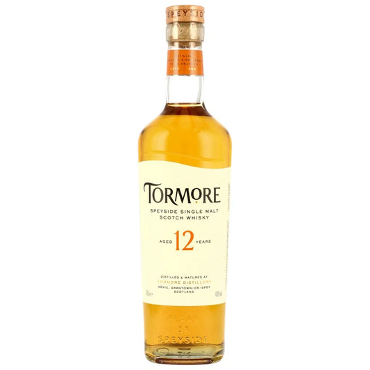 Tormore 12 Jahre – Bourbon, Cream Sherry & Toasted American White Oak Casks – 46 % vol. – 0,7 l