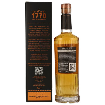 1770 Glasgow 2018/2023 5 Jahre Single Malt Cognac Cask Finish 52% vol. 0,7l