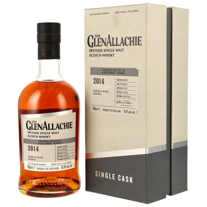 GlenAllachie 2014/2025 – 10 Years Old – Barolo Wine Barrel #9900202 – Kirsch Exclusive – 61,9 % vol. – 0,7 l