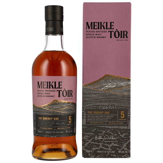 Meikle Tòir 5 Years Old – The Sherry One – Heavily Peated – 48 % vol. – 0,7 l