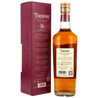 Tormore 16 Jahre – Oloroso & Cream Sherry Casks – 46,8 % vol. – 0,7 l
