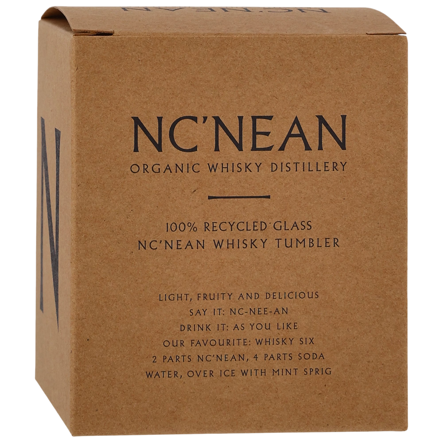 Nc’Nean Recycled Tumbler – Whisky-Glas