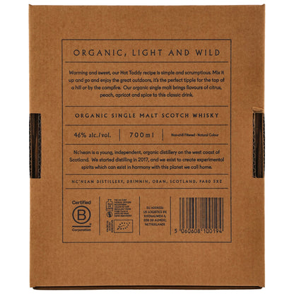 Nc'nean Organic Single Malt Whisky - Hot Toddy Set 47% vol. 0,7Liter
