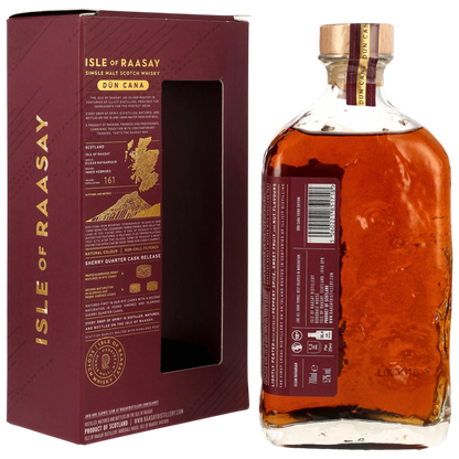 Isle of Raasay Single Malt Whisky – Dun Cana Sherry Quarter Cask – 52 % vol. – 0,7 l