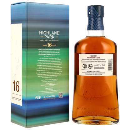 Highland Park 16 Years Old – Sea of Orkney – 44,5 % vol. – 0,7 l