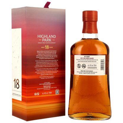 Highland Park 18 Years Old – Sky of Orkney – 46 % vol. – 0,7 l
