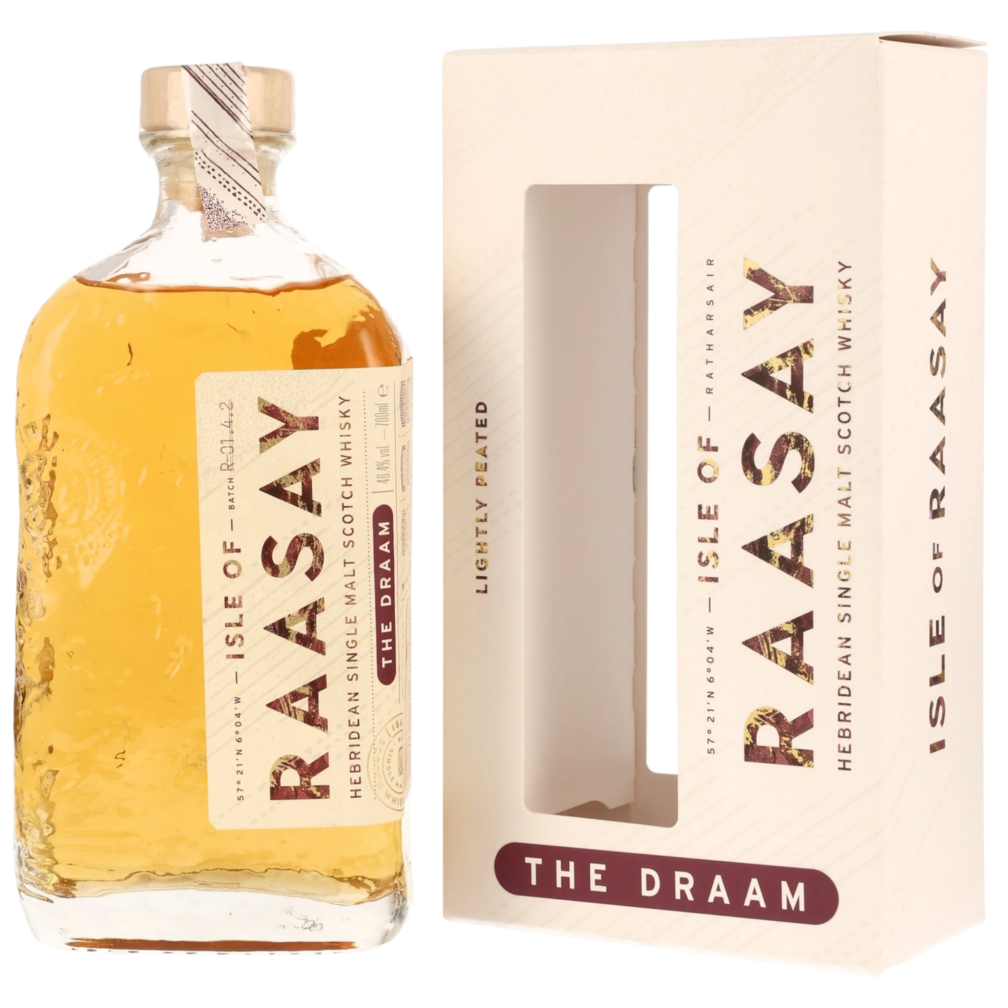 Isle of Raasay Single Malt Whisky - The Draam - Lightly Peated – 46,4 % vol. – 0,7 l