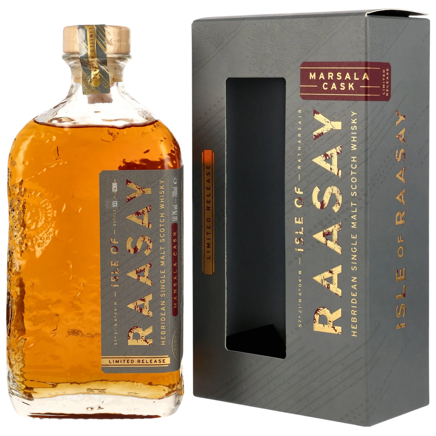 Isle of Raasay Single Malt Whisky – Marsala Cask Limited Release – 50,7 % vol. – 0,7 l
